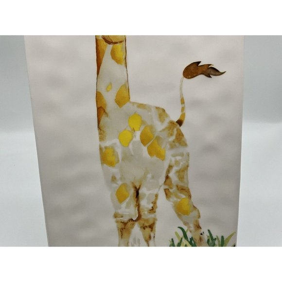 Pier 1 Giraffe Platter What's Up Buttercup Ironstone Bread Appetizers Cheese - Picture 9 of 16